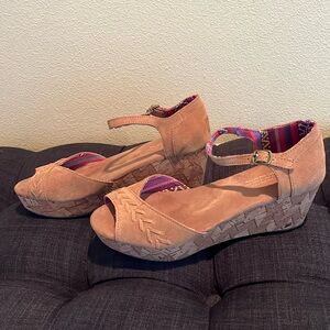 TOMS Wedge Sandals